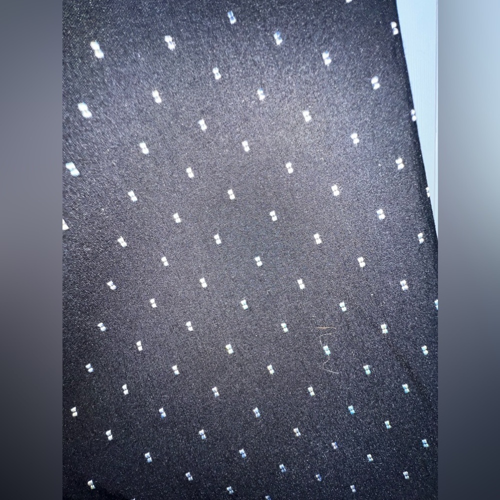 NWOT Izod Women’s 4 Black White Dot Stretch Crop Capri Trouser Dress Pants S - Picture 6 of 14